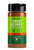 Fire & Smoke Society F&S | Tommy Taylor's Taco Secret Taco Seasoning 9.2 oz, front view of the seasoning bottle with a green label, black lid, and textured brown spice inside the transparent bottle.