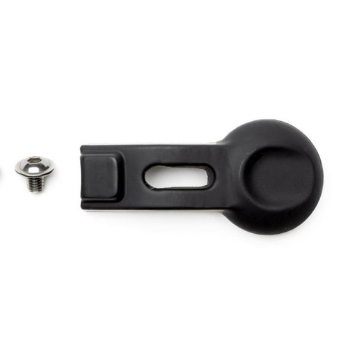 PK Grills PK300 Replacement Radial Vents - Silver, BBQ grill part with black rubber vent and screw.