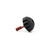 PK Grills PK360 Quick Release Knob, black component with red threaded screw for BBQ grill adjustment.
