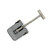 PK Grills PKGO Camlock Side Latch, stainless steel latch with a handle and mounting components for secure attachment.