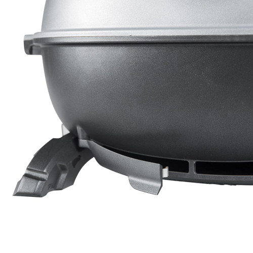 PK Grills PKGO with FlipKit, portable compact grill with a sturdy base and innovative flip kit for versatile cooking.