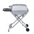 PK Grills PKTX Folding Stand, portable folding grill stand with adjustable height and black wheels for easy transportation.