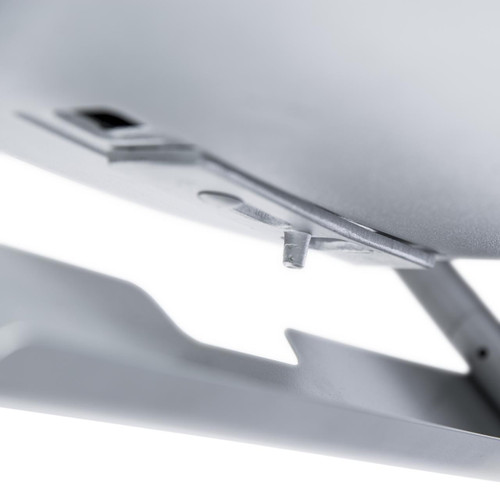 PK Grills PKTX Folding Stand, close-up of the metal folding stand with a sleek silver finish.