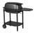 PK Grills The All New Original PK300 Grill & Smoker - Graphite, portable charcoal grill with side shelf and two wheels for easy mobility, ideal for outdoor cooking and barbecues.