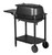 PK Grills The All New Original PK300 Grill & Smoker - Graphite, a black, compact propane grill and smoker with a sturdy stand and wheels for mobility.
