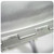 PK Grills The PK360 Grill & Smoker - Classic Silver, close-up of the silver metallic exterior and locking latch mechanism.