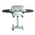 PK Grills The PK360 Grill & Smoker, classic silver grill and smoker with side shelves and temperature gauge.