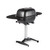 PK Grills The PK360 Grill & Smoker - Graphite, a portable black grill and smoker with side tables and adjustable legs.