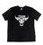 PK Team PK Tee - Black Steer, Black T-shirt with white graphic of steer head and 'TEAM PK' text.