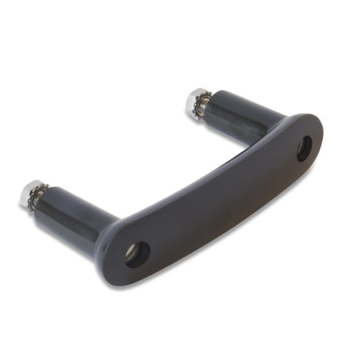 The Original PK Handle, black metal handle with two attached bolts for secure mounting.